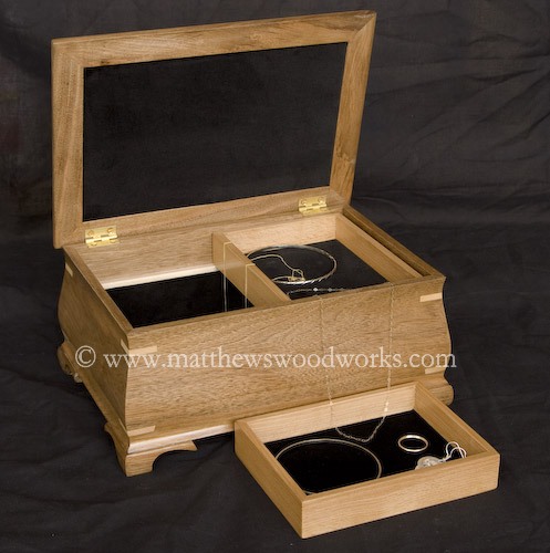 wood jewellery box