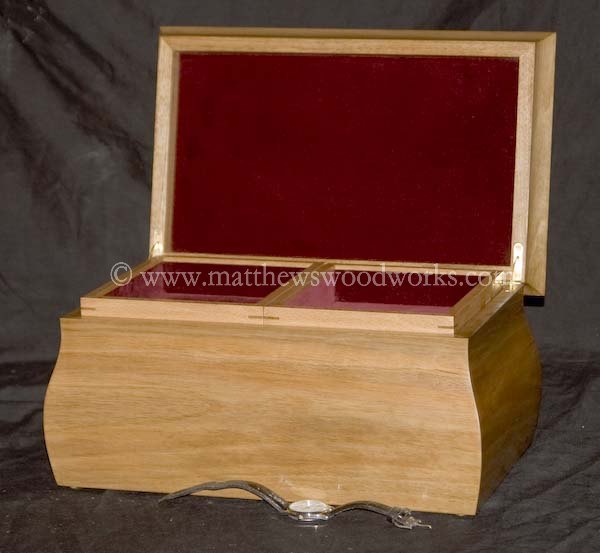 bespoke wood jewellery box